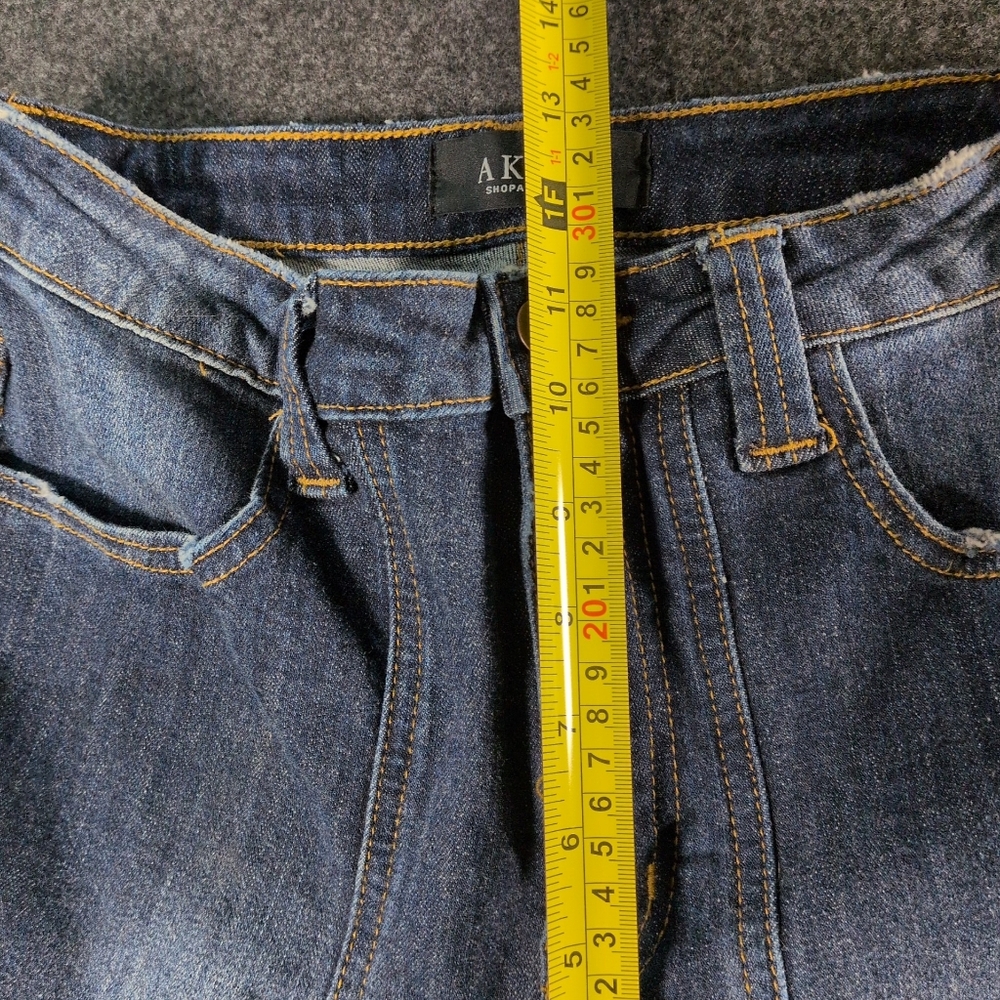 Akira Blue Cargo Jeans - Picture 5 of 9